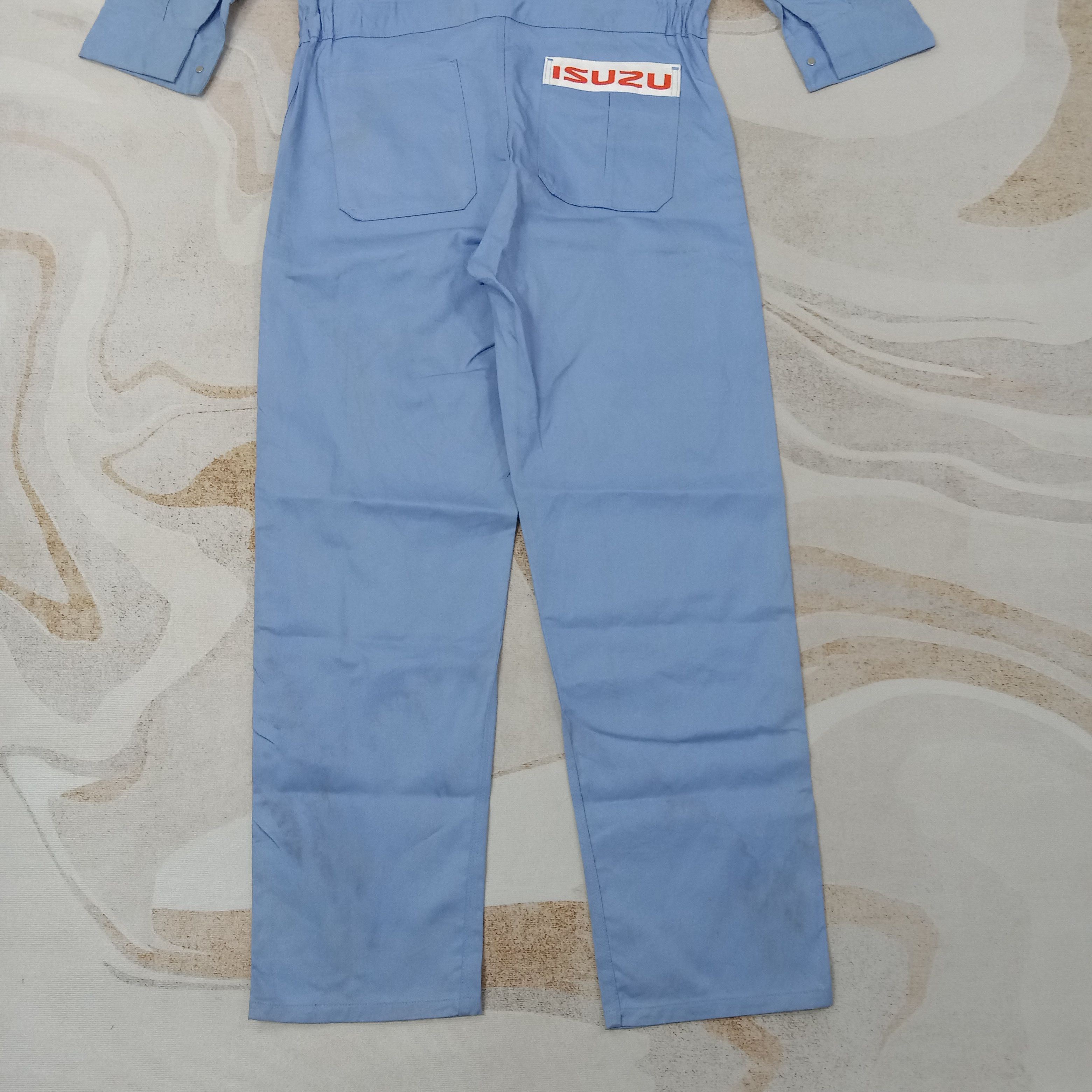 Japanese Brand Isuzu Racing Team Workwear Coverall Jacket C257N25 Size US L / EU 52-54 / 3 - 3 Thumbnail