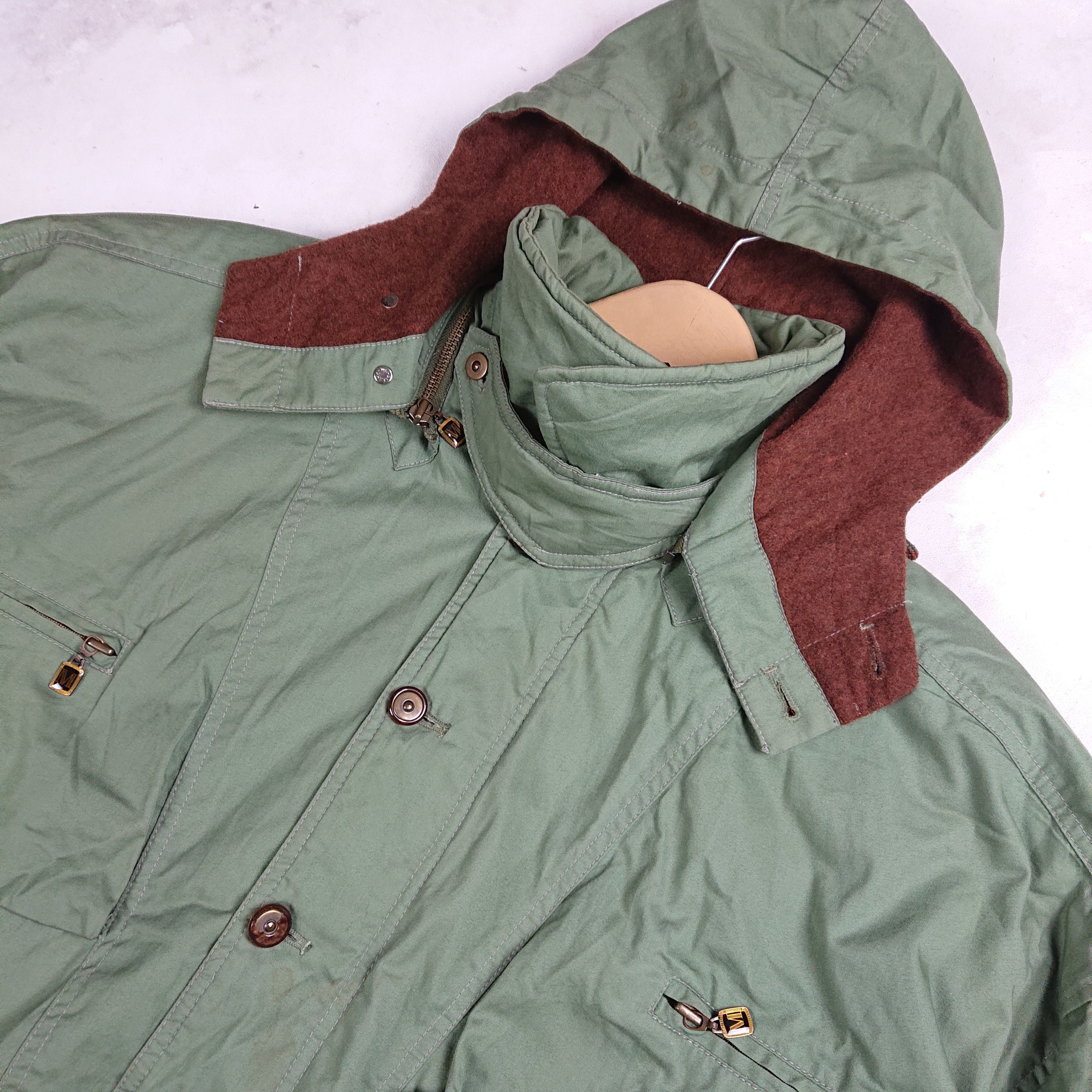 Designer × Matinique × Vintage Vintage Matinique Heavy Flight Belt Jacket Size US XL / EU 56 / 4 - 2 Thumbnail