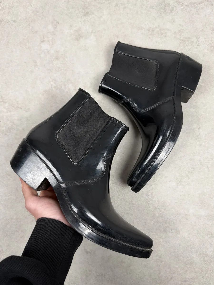 Calvin Klein Calvin Klein 205W39NYC Cow-Boy Leather Boots by Raf Simons Size US 7.5 / EU 40-41 - 1 Thumbnail