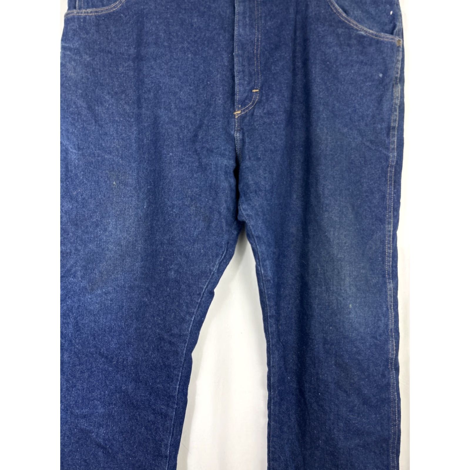 Wrangler Wrangler Rugged Wear Jeans Denim Blue 42x30 Lined Fleece Insulated 33213MW Men Regular Belt Loops 5-Pocket Zip Size US 42 / EU 58 - 3 Thumbnail