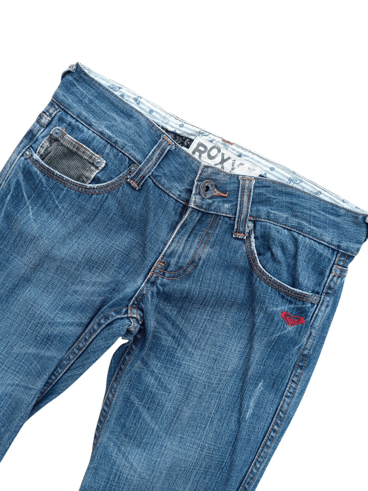 Quiksilver × Vintage FYE 90’s🔥ROXY Ultra Wide Leg Flare Vintage Distressed Denim Size 30" / US 8 / IT 44 - 12 Thumbnail