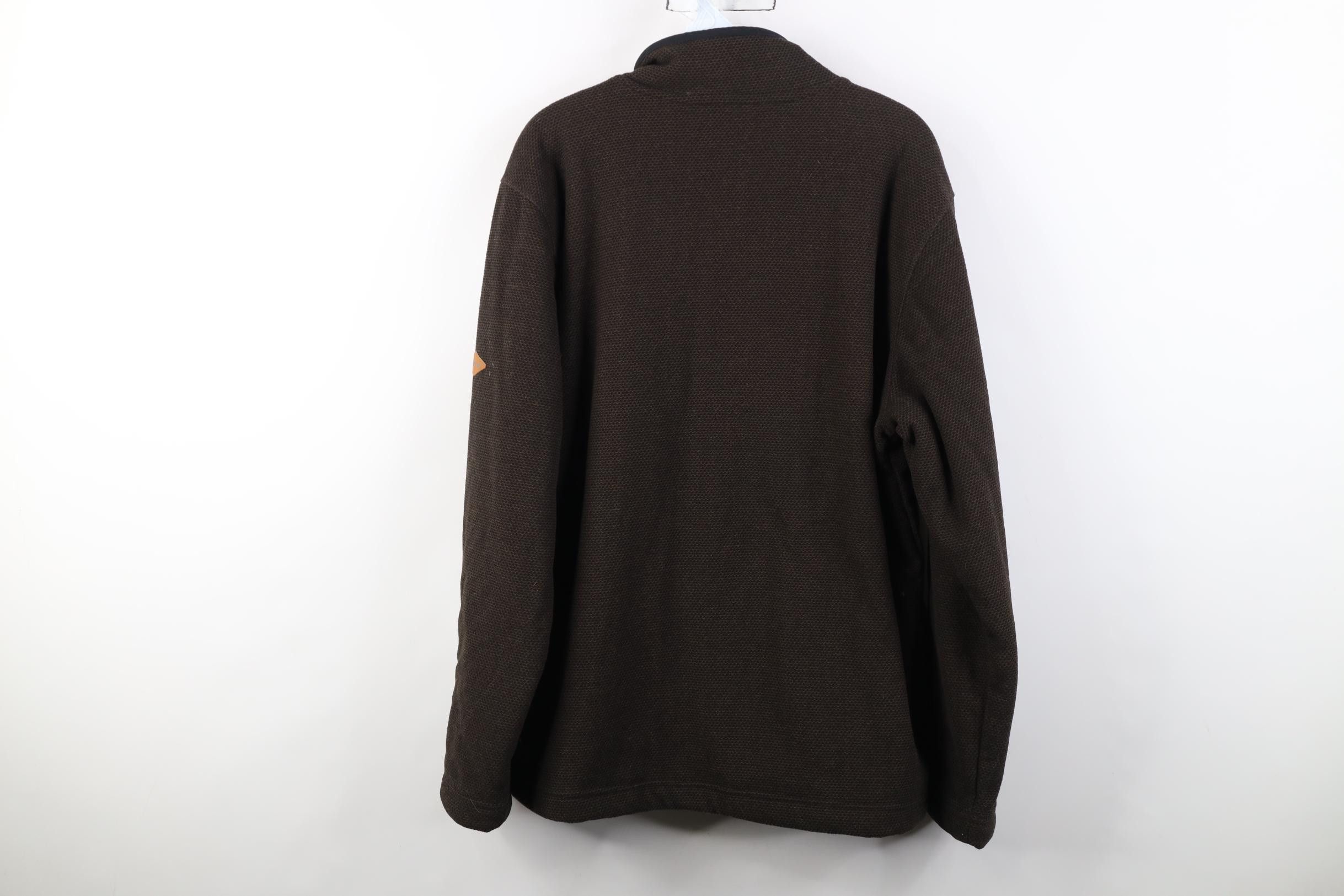 Orvis New Orvis Lined Thermal Knit 1/4 Zip Pullover Sweater Brown Size US M / EU 48-50 / 2 - 15 Thumbnail