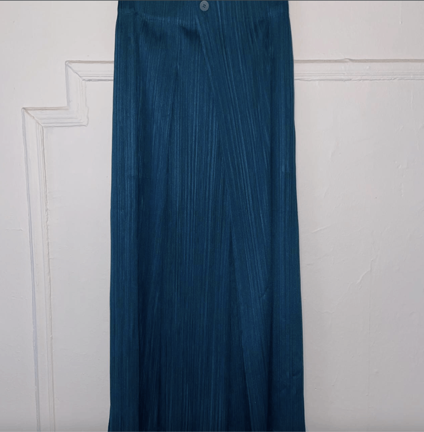 Pleats Please Issey Miyake issey miyake pleats please teal flowy front pleated pants Size 28" / US 6 / IT 42 - 4 Thumbnail