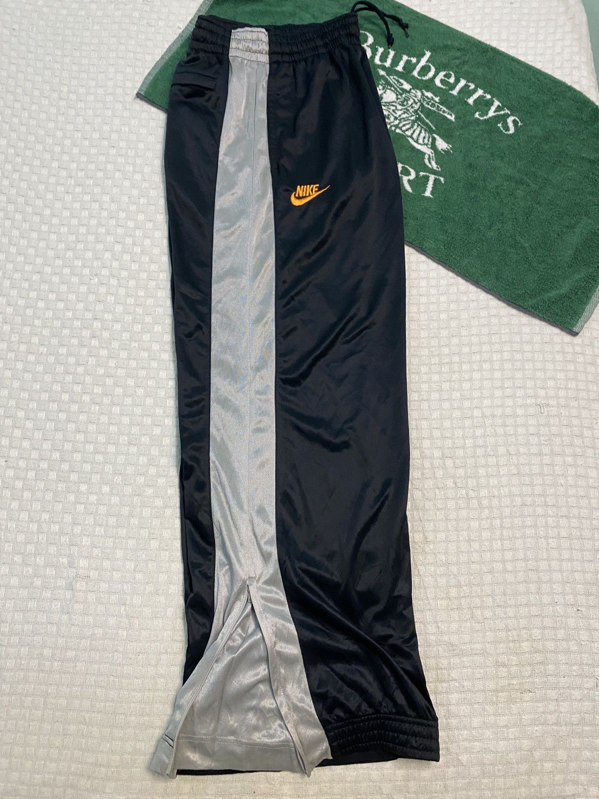 Carhartt Wip × Nike 💥 VINTAGE NIKE SUPER BAGGY 90S WIDE LEG TRACK PANTS Y2K Size US 30 / EU 46 - 2 Thumbnail