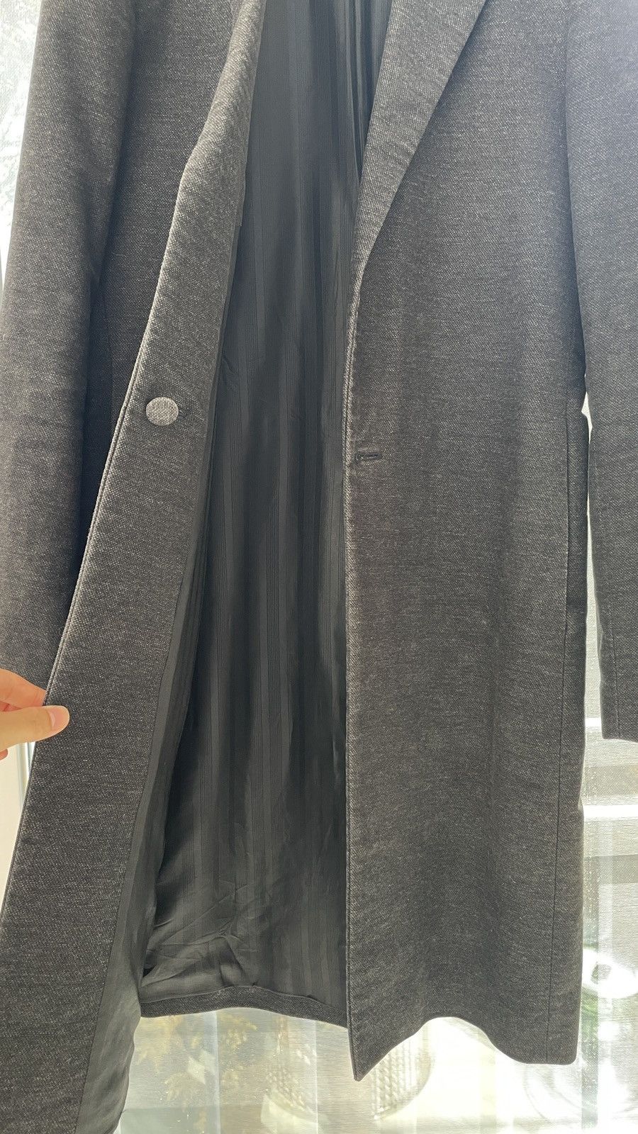Raf Simons NEW!1998RAF 98-99 legendary item Unique collection long coat Size US M / EU 48-50 / 2 - 7 Thumbnail