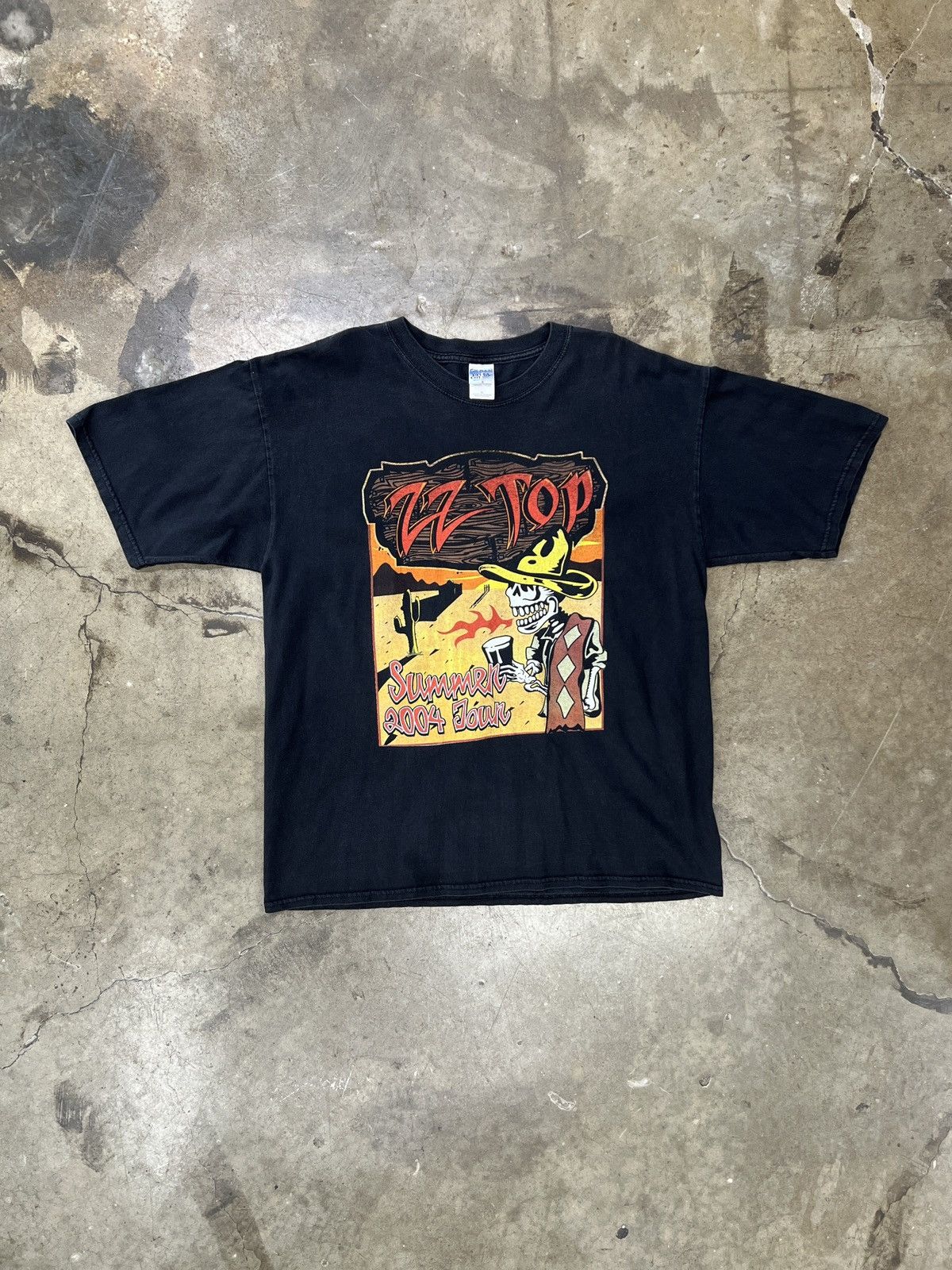 Band Tees Vintage 2004 ZZ Top Summer Tour Tee XL Size US XL / EU 56 / 4 - 2 Thumbnail