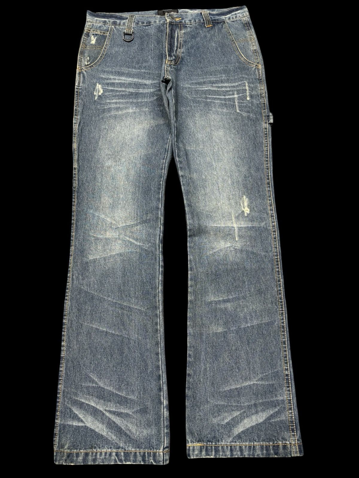 Japanese Brand DIVINER Japan Distressed Carpenter Denim F689 Size US 34 / EU 50 - 1 Thumbnail
