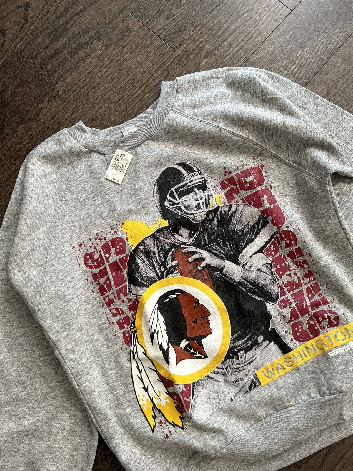 NFL × Vintage Vintage 1992 Washington Redskins NFL Sweatshirt NEW WITH TAG Size US M / EU 48-50 / 2 - 2 Thumbnail