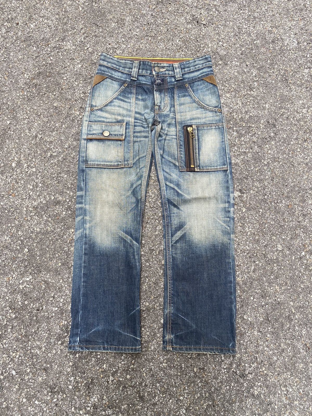Edwin Edwin Bush Pant Jeans Faded Mud Wash Rusty Denim Size US 28 / EU 44 - 1 Thumbnail