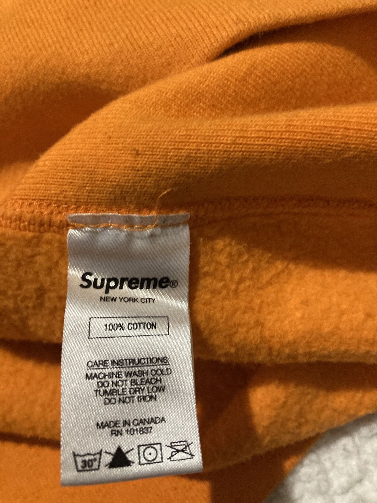 Supreme Supreme Van Gogh Field Hoodie Orange Size US XL / EU 56 / 4 - 7 Thumbnail