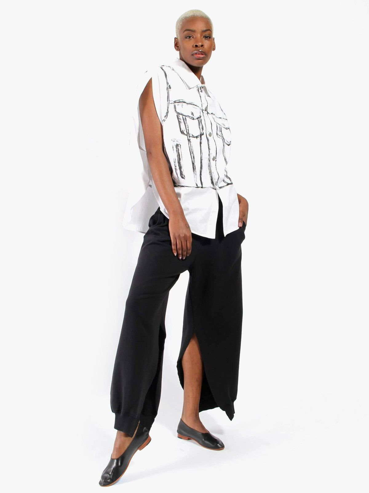 Maison Margiela Maison Margiela MM6 Raw Edge Trim Sweatpants Size US 30 / EU 46 - 7 Thumbnail