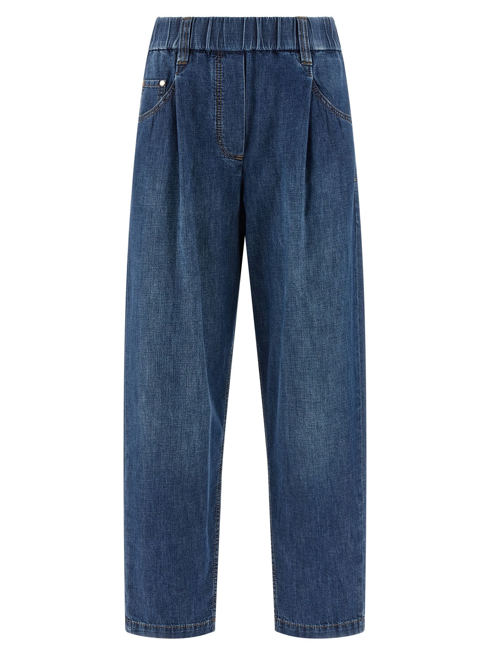 Brunello Cucinelli Pull-Up Jeans Size 28" / US 6 / IT 42 - 1 Thumbnail