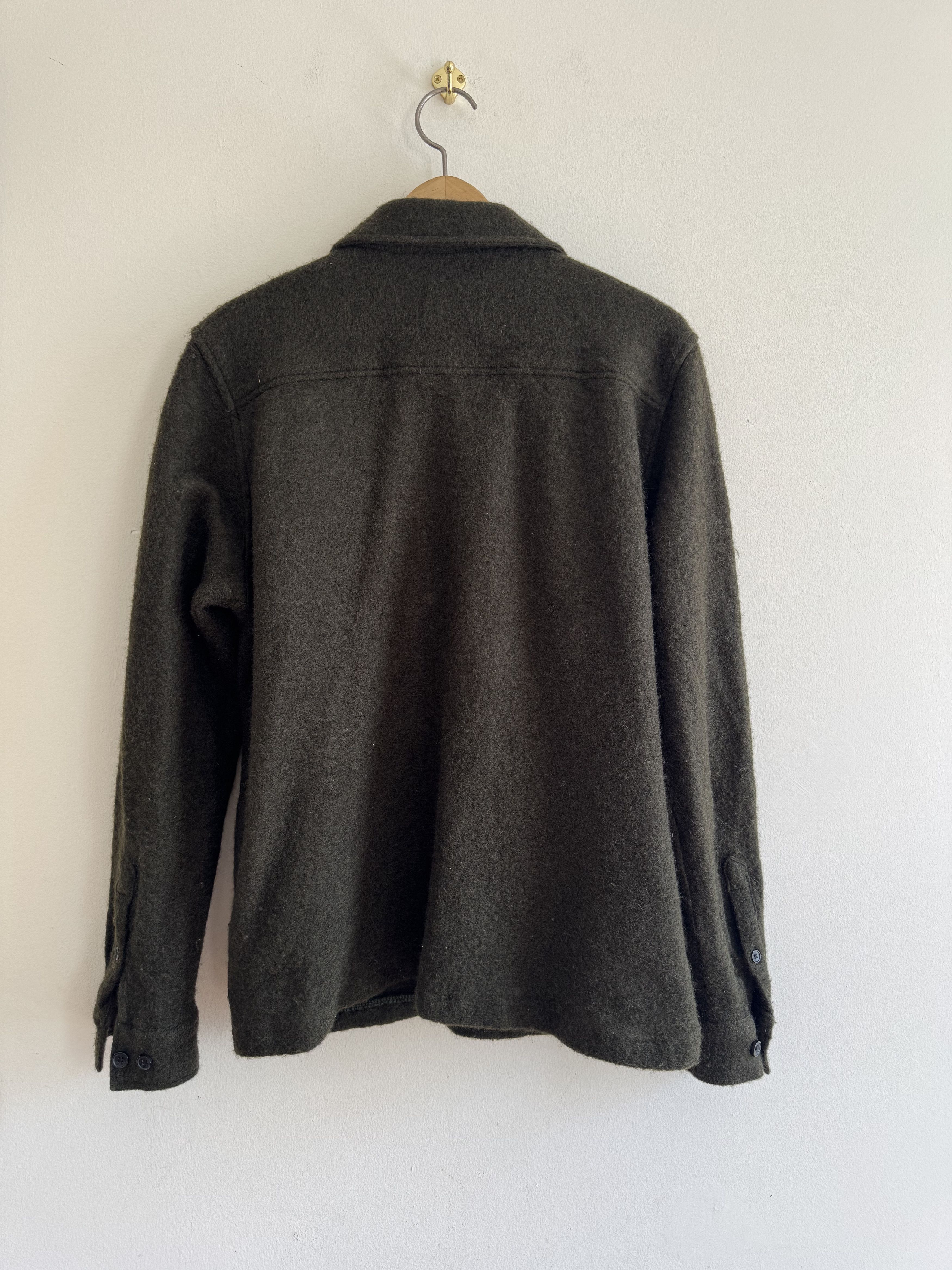 Anerkjendt Anerkjendt AKOSCAR Wool Double Pocket Overshirt Chore Coat Size US M / EU 48-50 / 2 - 5 Thumbnail