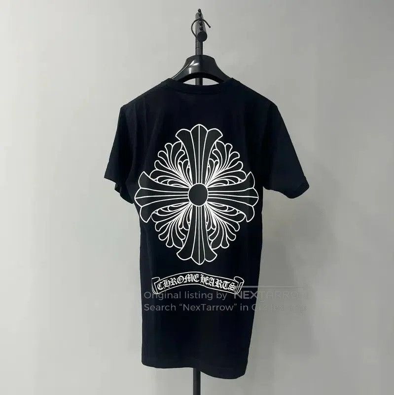 Chrome Hearts Chrome Hearts Black Cotton Short Sleeve T-Shirt . Size XS / US 0-2 / IT 36-38 - 2 Thumbnail