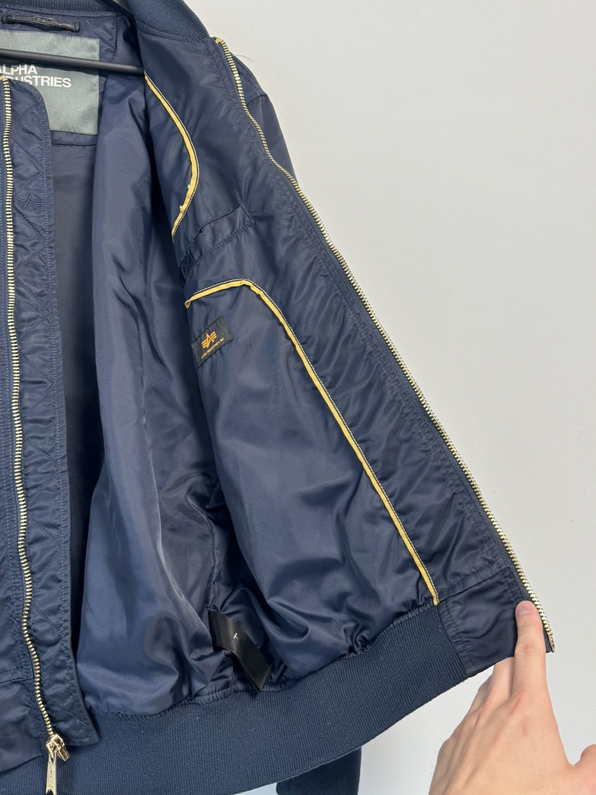 Alpha Industries × Designer Y2K Style Alpha Industries Jacket Rare Nylon Size US XL / EU 56 / 4 - 11 Thumbnail