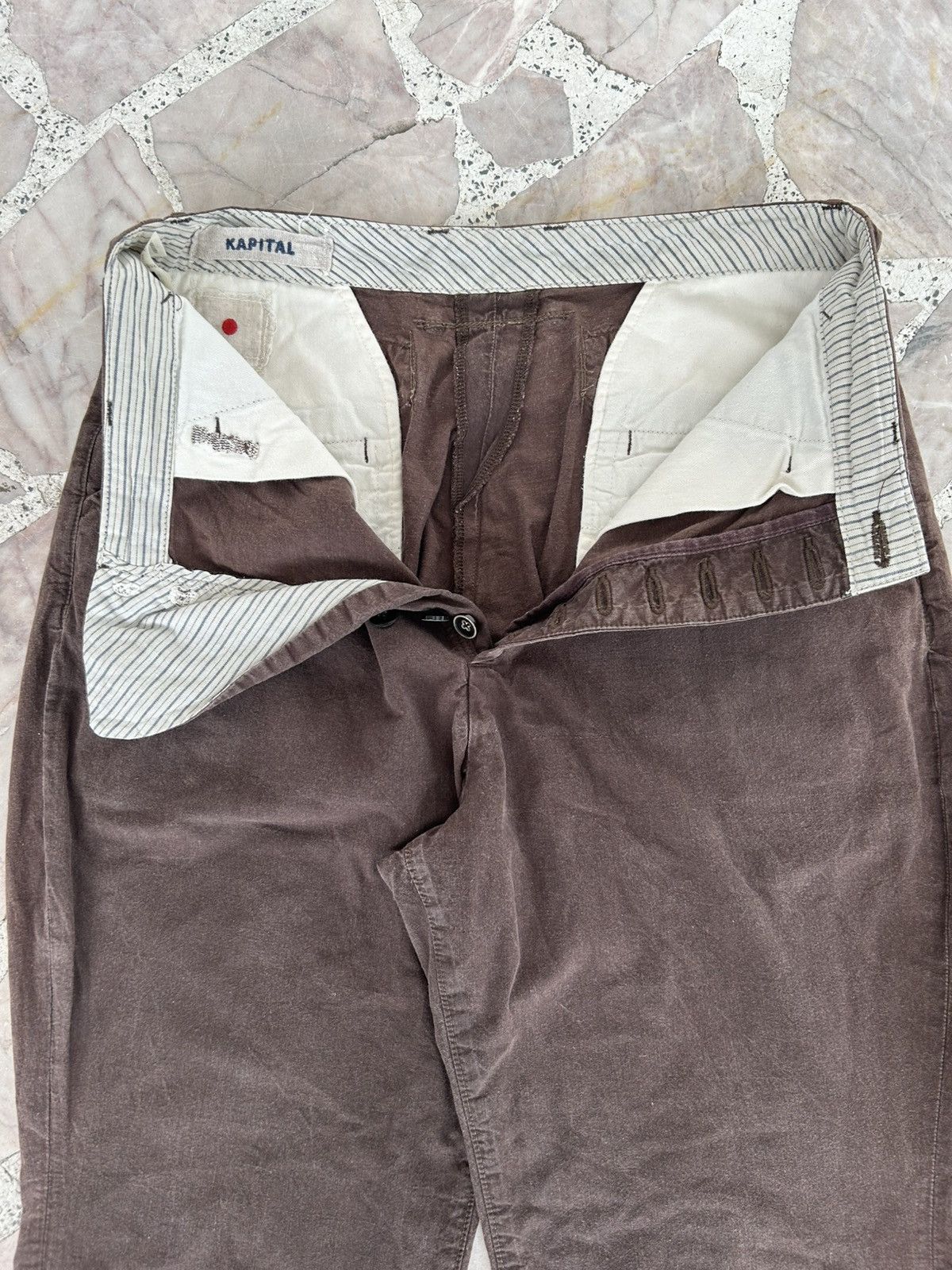 Kapital KAPITAL Multi Button Buckle Pants Size US 30 / EU 46 - 8 Thumbnail