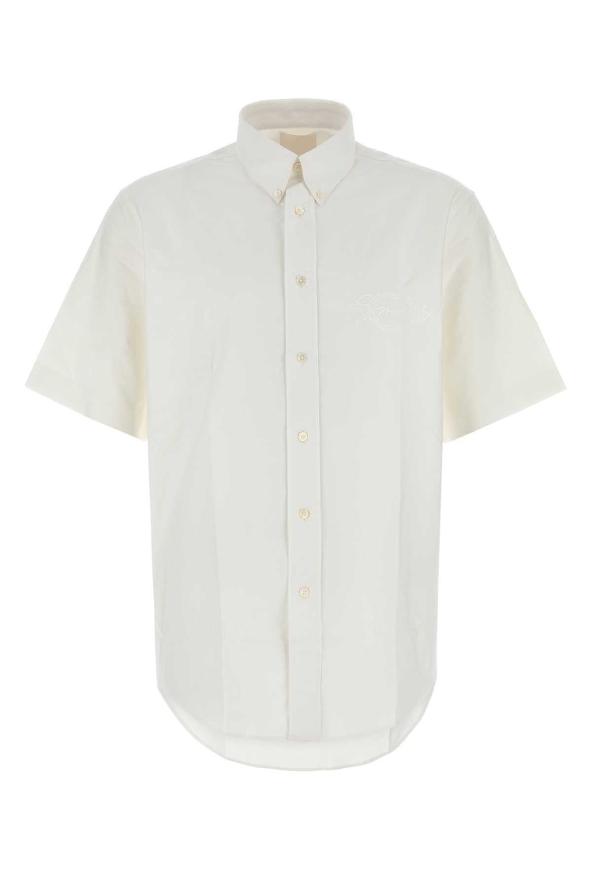 Givenchy White Oxford Shirt Size US XL / EU 56 / 4 - 1 Thumbnail