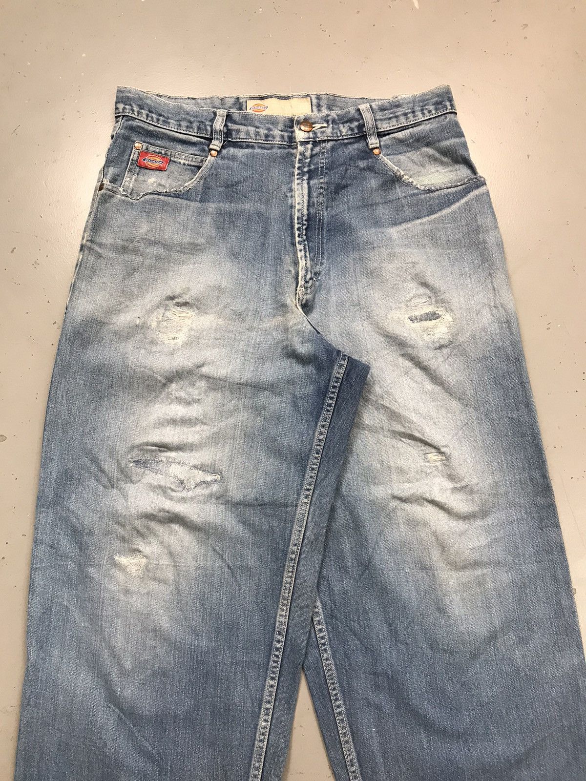 Dickies Vintage dickies big daddy embroidered damaged straight denim Size US 36 / EU 52 - 5 Thumbnail