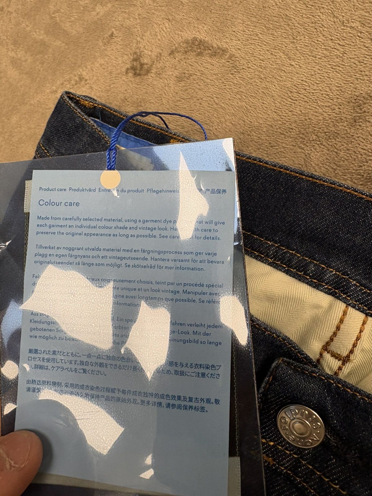 Acne Studios Acne Studios Bla Konst Dark Blue Jeans Size US 30 / EU 46 - 7 Thumbnail