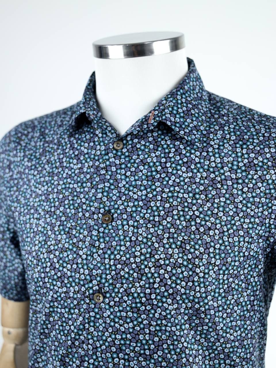Paul Smith PAUL SMITH Short-sleeved shirt with a pattern Size US M / EU 48-50 / 2 - 5 Thumbnail