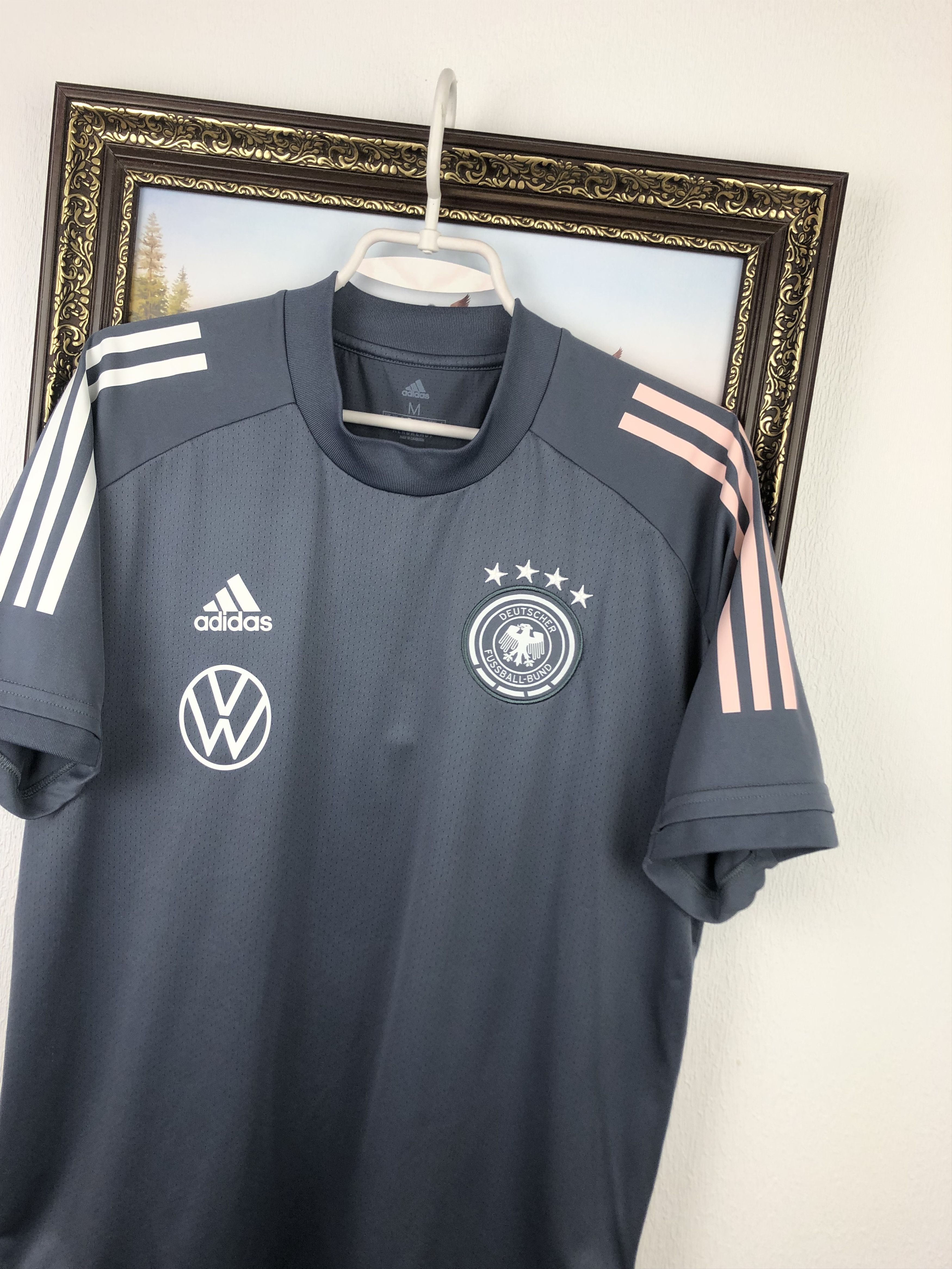 Adidas Adidas Germany Football Shirt Soccer Jersey Player Issue Size US M / EU 48-50 / 2 - 4 Thumbnail