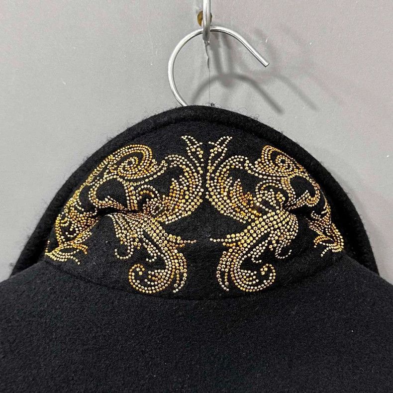 Versace Versace Double row Medusa gold buckle neckline rhinestone Size M / US 6-8 / IT 42-44 - 3 Thumbnail
