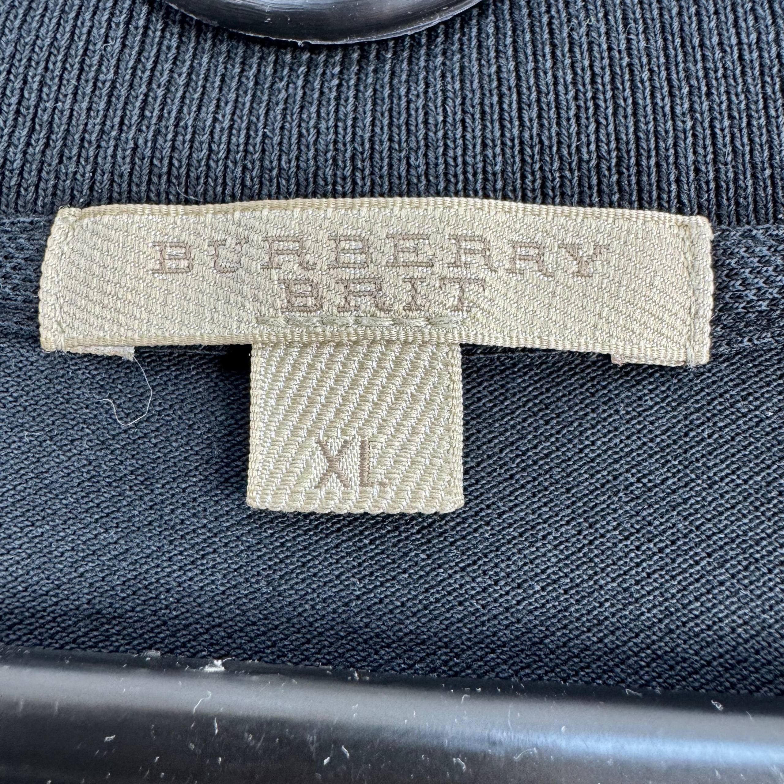 Burberry Burberry Brit Women's Navy Polo Dress Check Trim Size XL Size XL / US 12-14 / IT 48-50 - 4 Thumbnail