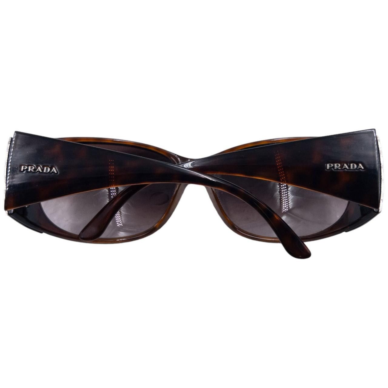 Prada Vintage Prada Tortoise Shell Sunglasses Size ONE SIZE - 6 Thumbnail