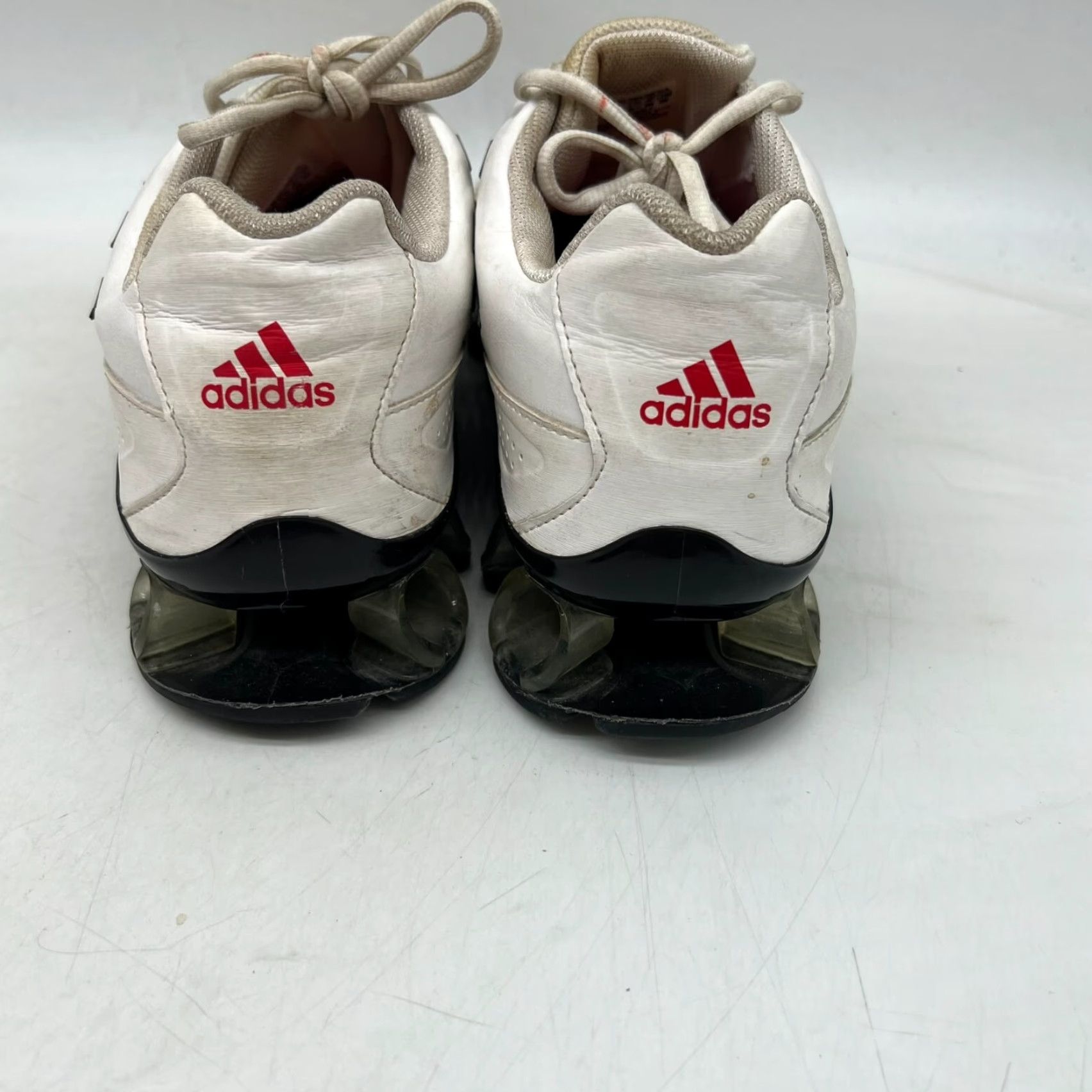 Adidas Adidas Bounce RAVA Sneakers Men Size 11 White Athletic Casual 2014 D66163 Size US 11 / EU 44 - 6 Thumbnail