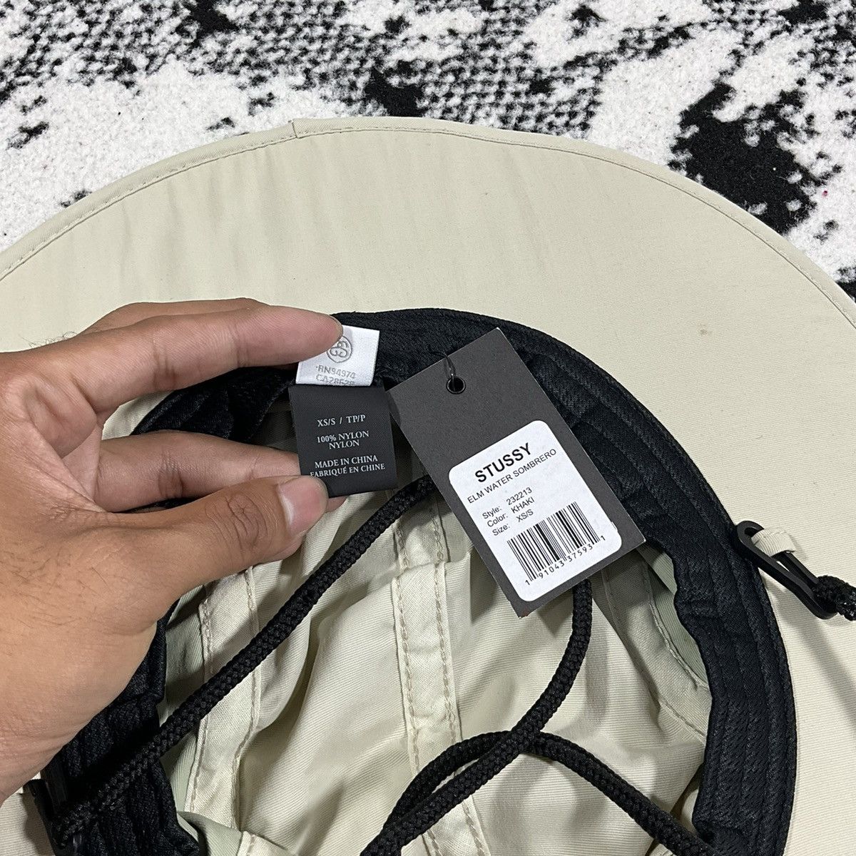 Stussy STUSSY ELM WATER SUMBRERO HAT - XS/S Size ONE SIZE - 3 Thumbnail