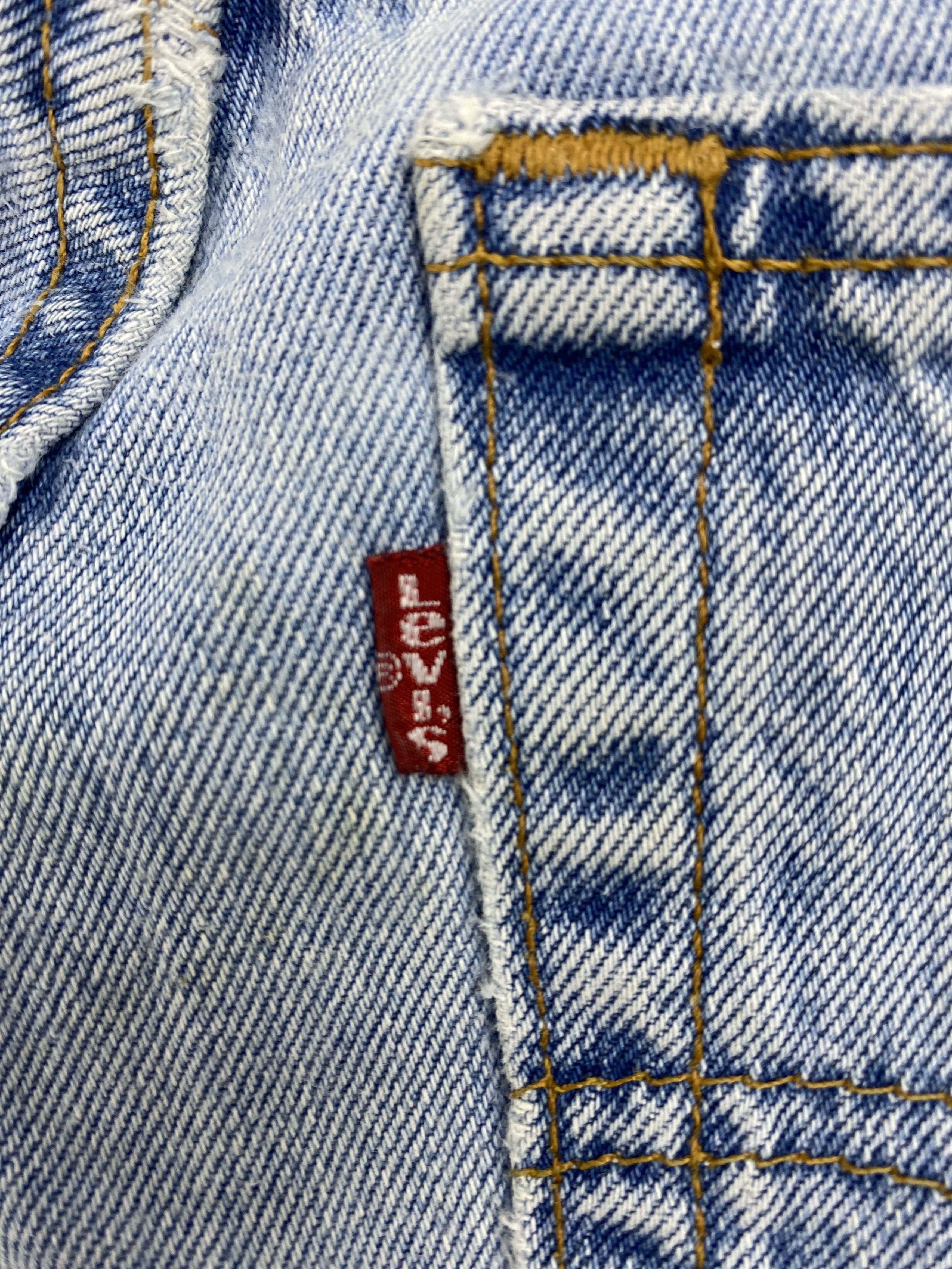 Levi's × Vintage Vintage Levis 551 Light Washed Jeans Size US 27 - 6 Thumbnail