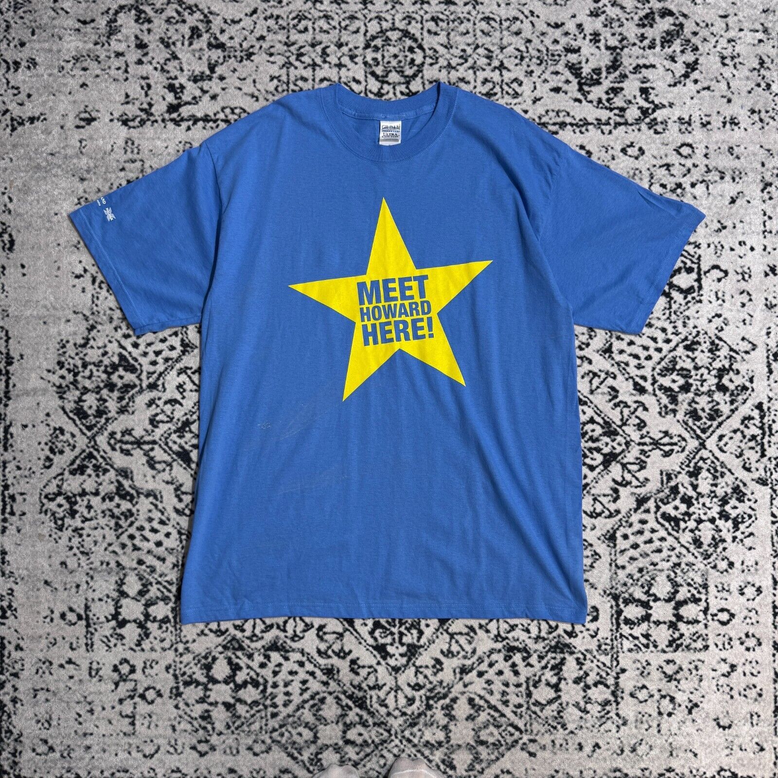 Vintage Vintage Unisex Blue Cotton T-Shirt Size XL Y2K 90s Size US XL / EU 56 / 4 - 1 Thumbnail