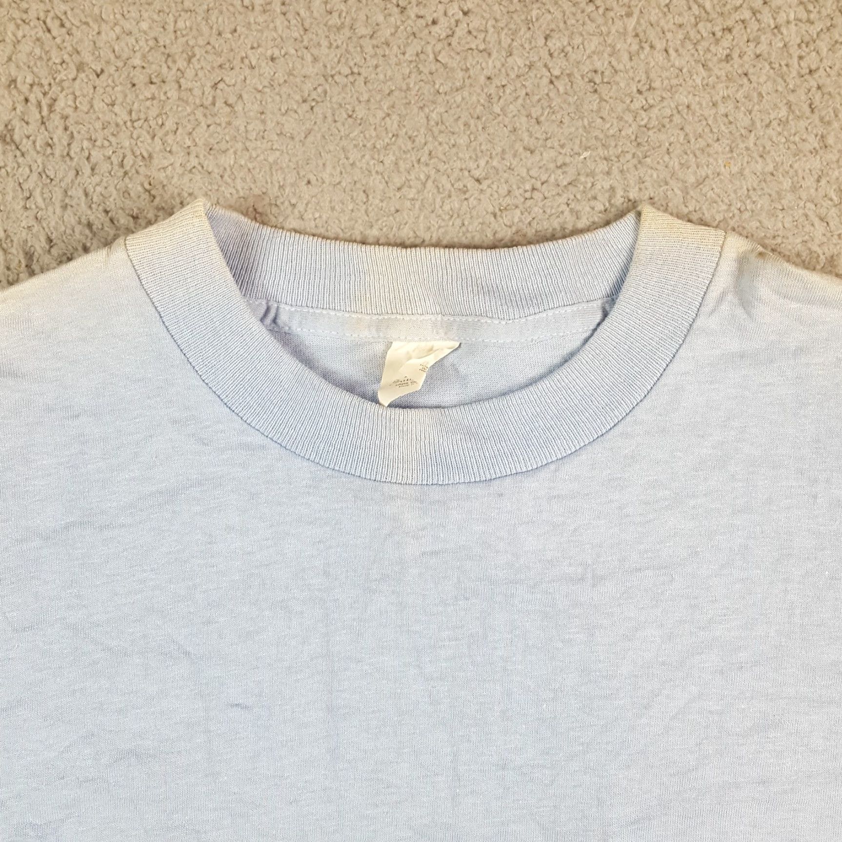 Sovereign Code VINTAGE Sovereign T-Shirt Men XLT Tall 90s Grunge Blue Pocket Tee Crew Neck Cotton Shirt Size US XL / EU 56 / 4 - 5 Thumbnail