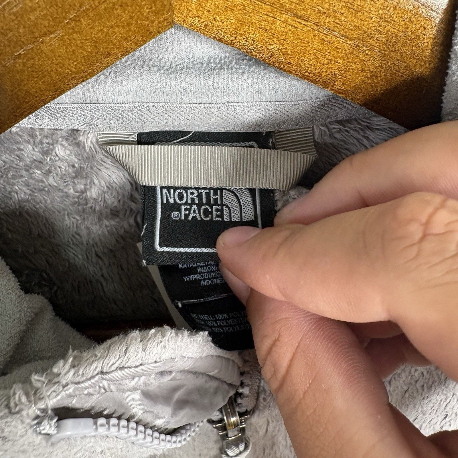 The North Face Grey North Face Fleece Zip Up Size Small Size S / US 4 / IT 40 - 5 Thumbnail