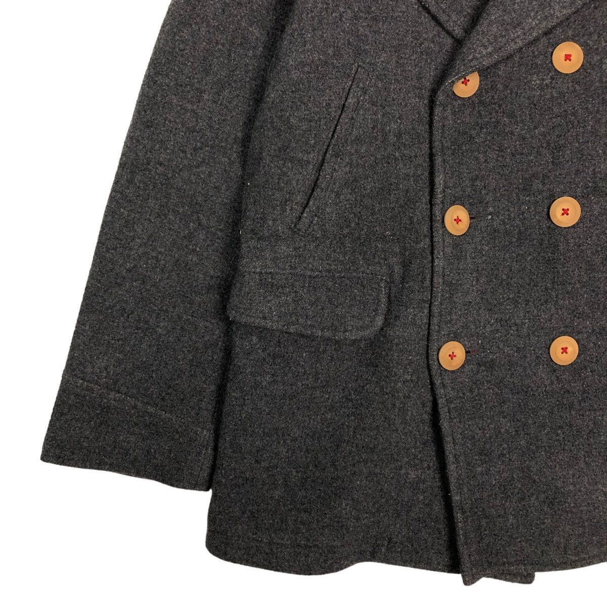 45rpm 🔥Rare Double Collar Wool Duffle Jacket 45RPM Japan Made Size US M / EU 48-50 / 2 - 6 Thumbnail