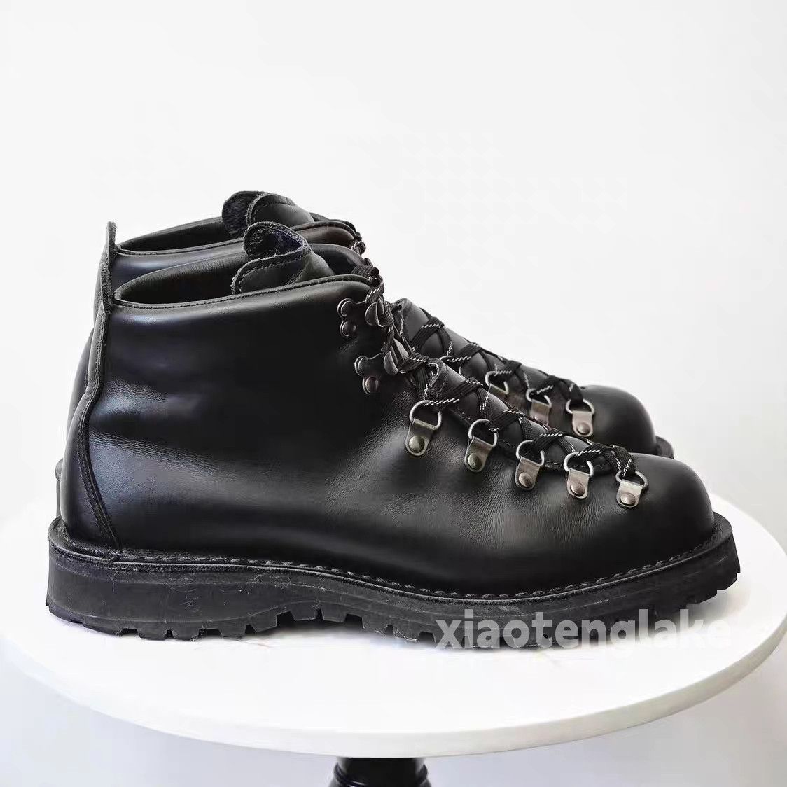 Vintage Unisex outdoor utility hiking mountain high boots shoes Size US 9 / EU 42 - 5 Thumbnail