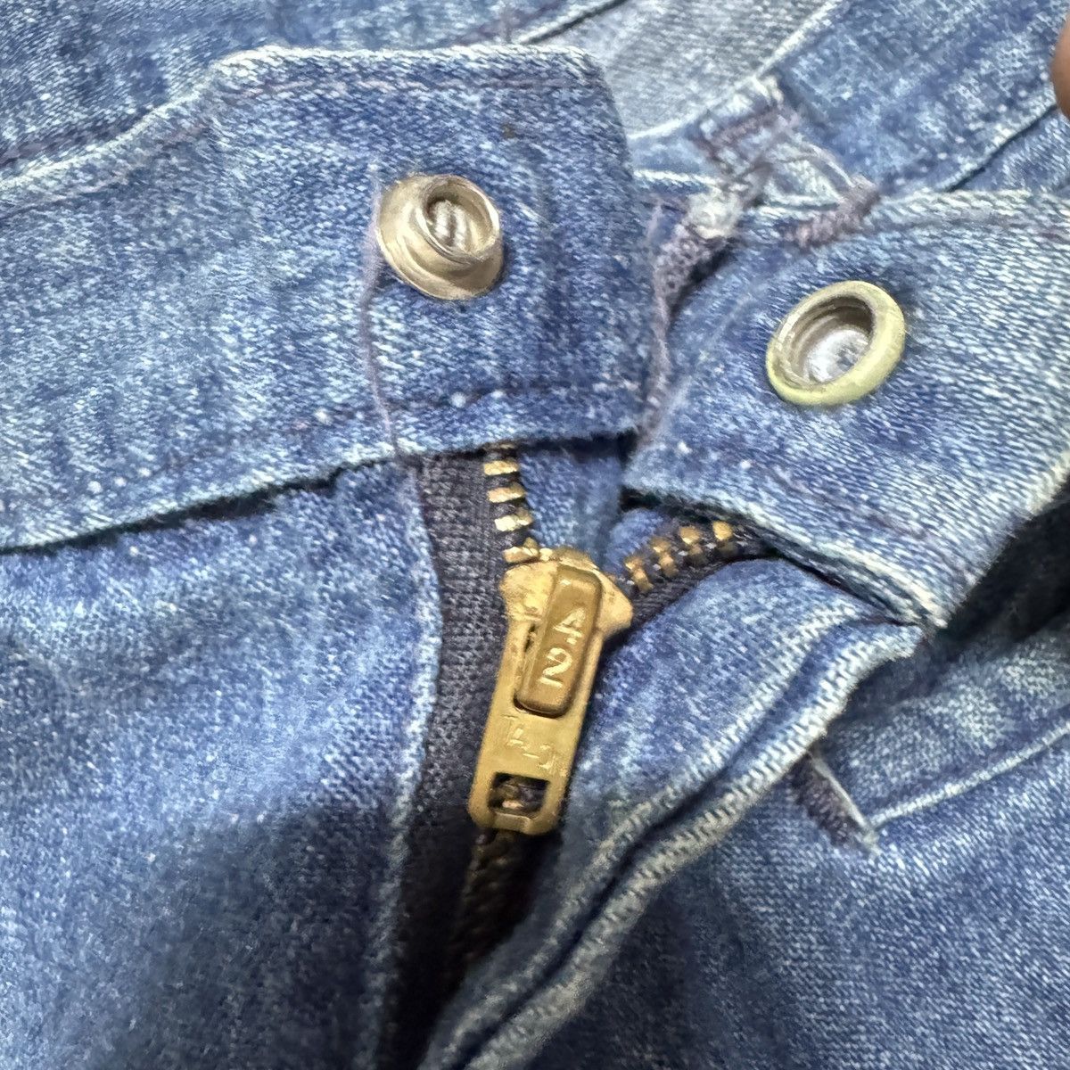 Vintage Vintage 70s Land Lubber Denim Bell Bottom Pants Size US 32 / EU 48 - 19 Thumbnail