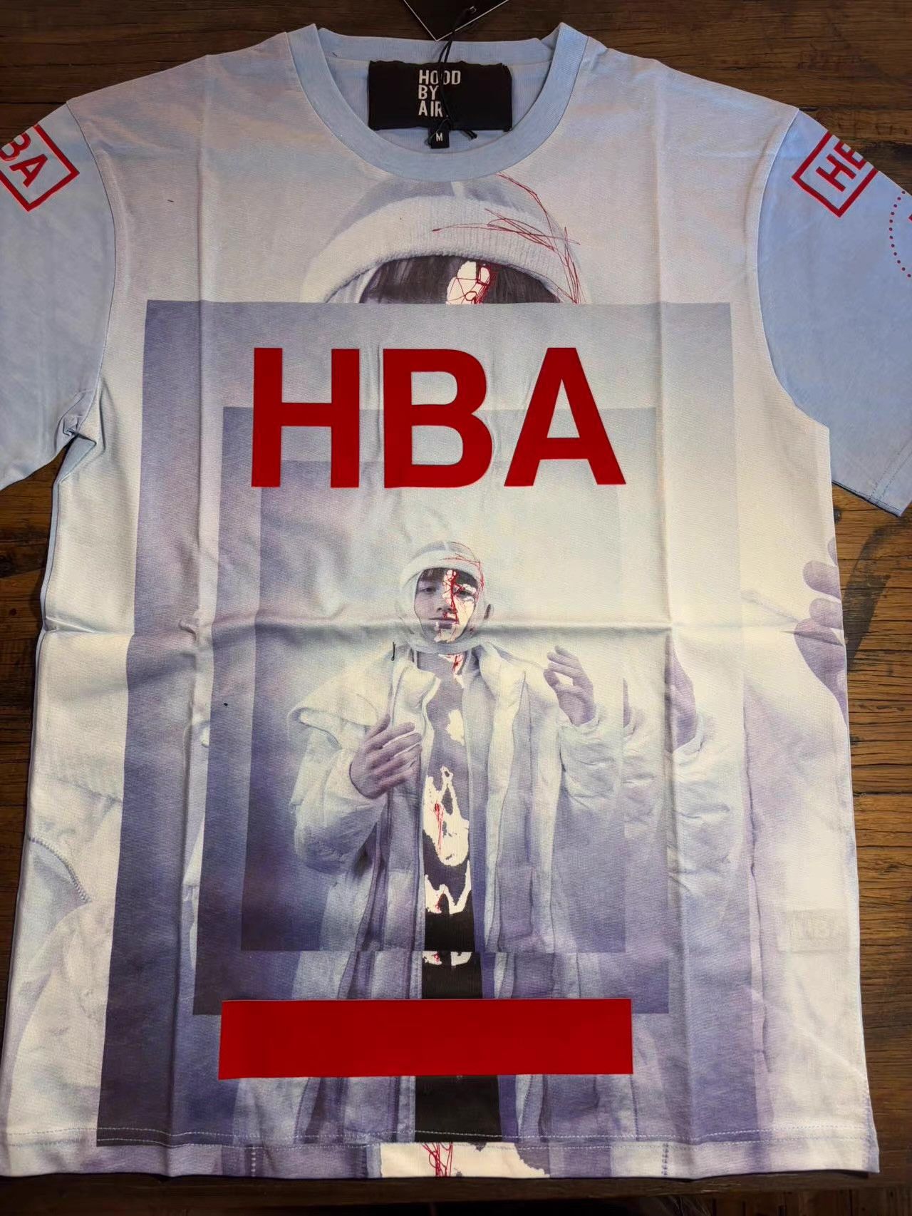 Hood By Air HBA HOOD BY AIR 15FW All Over Print Mirror Tee Ｑ25 Size US M / EU 48-50 / 2 - 4 Thumbnail