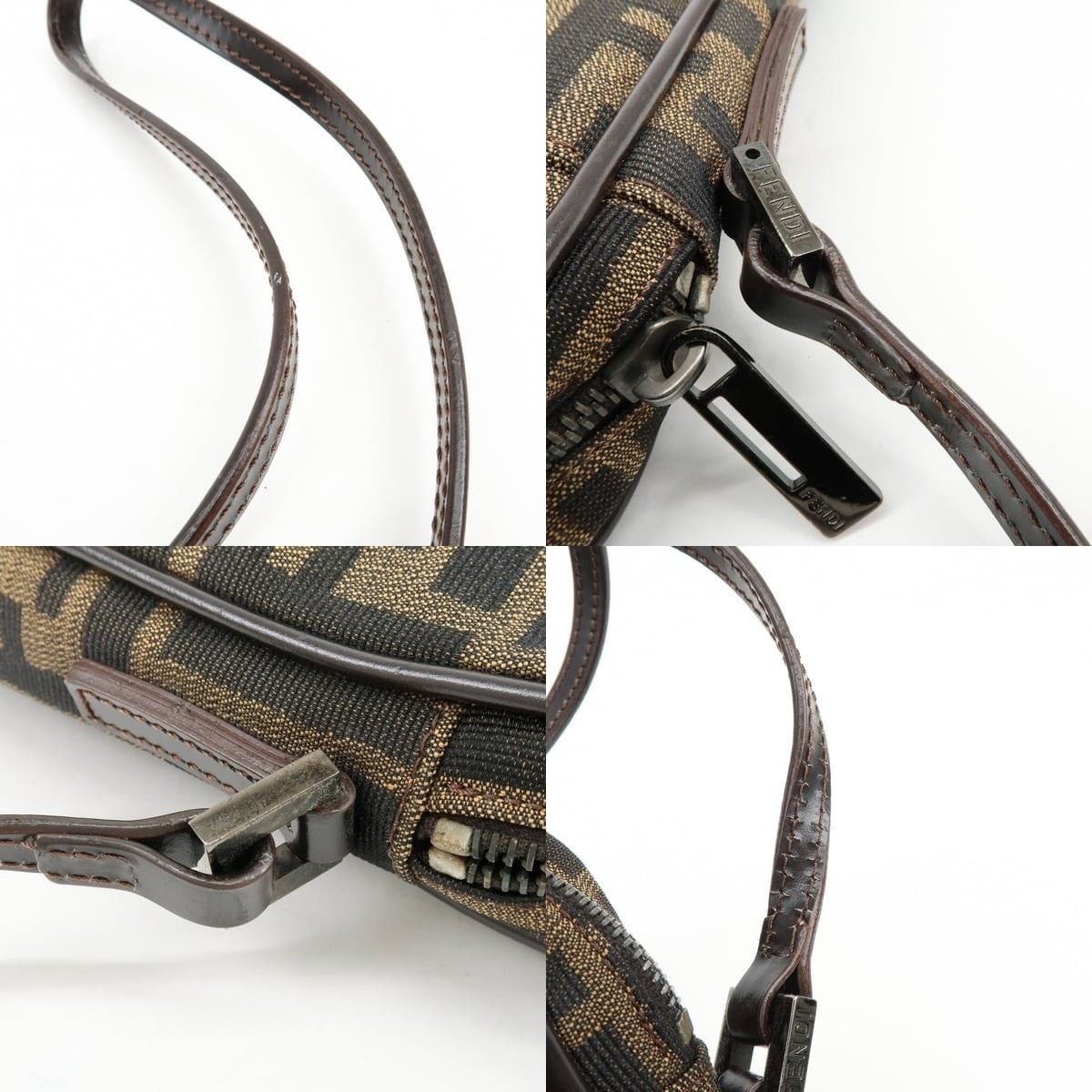 Fendi Fendi Zucca Crossbody Bag Brown Size ONE SIZE - 4 Thumbnail