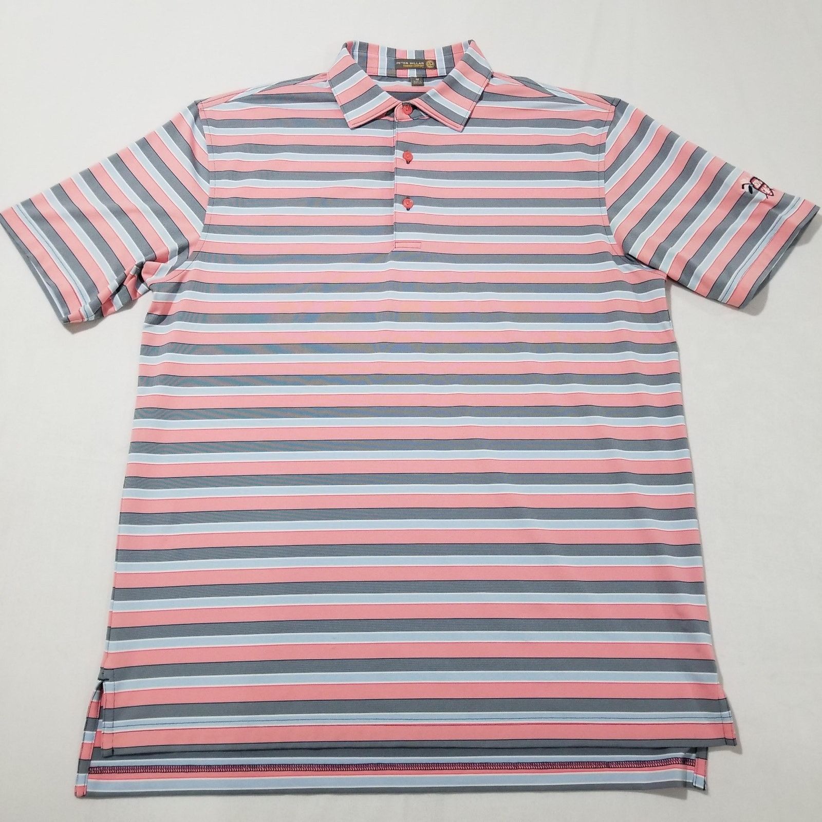 Peter Millar Peter Millar Polo Medium Summer Comfort Short Sleeve Golf Size US M / EU 48-50 / 2 - 1 Thumbnail