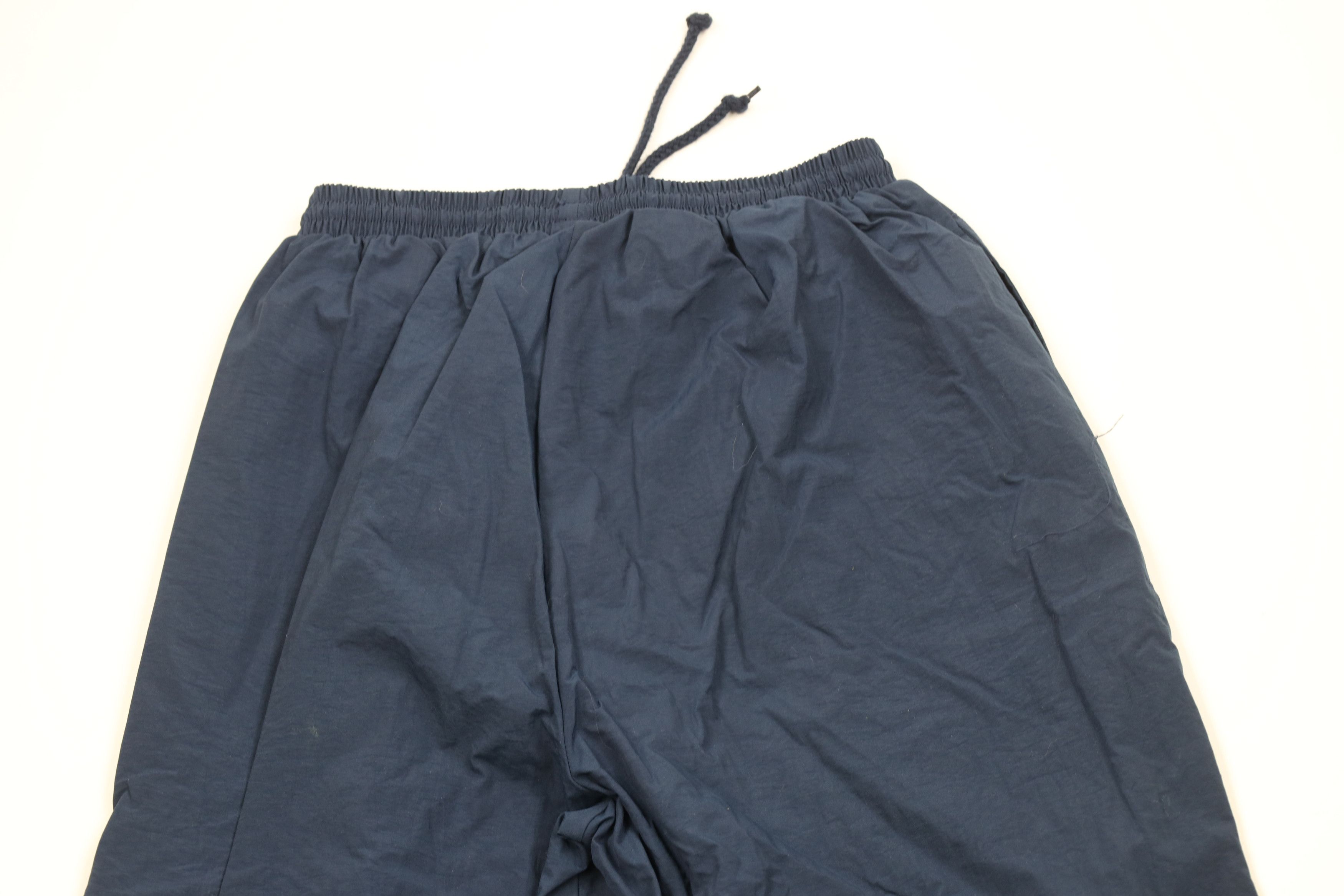 Vintage Vintage 90s Streetwear Lined Windbreaker Joggers Pants Blue Size US 36 / EU 52 - 13 Thumbnail