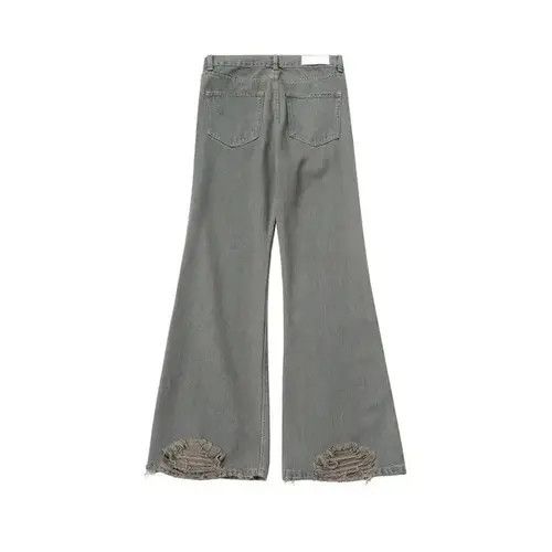 Japanese Brand × Jean Micro Flared Baggy Jean Size US 32 / EU 48 - 4 Thumbnail
