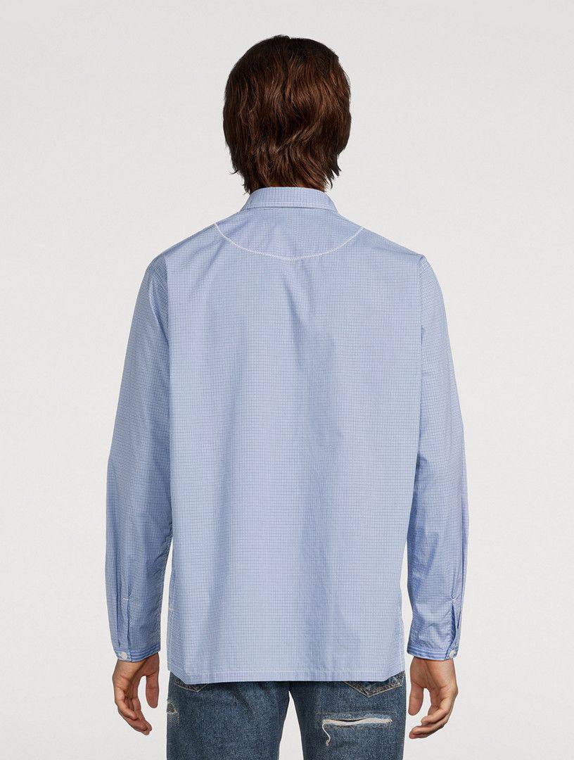 Junya Watanabe o1h1sh10525 Patchwork Shirt in Multicolor Size US M / EU 48-50 / 2 - 3 Thumbnail