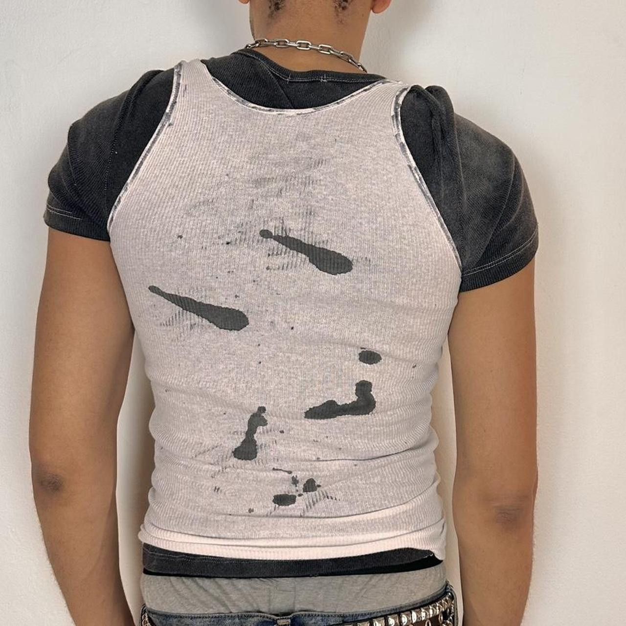 Hanes ASTROBOI Hanes 'Hawaii' White & Black Print Tank Top - Small Size US S / EU 44-46 / 1 - 4 Thumbnail