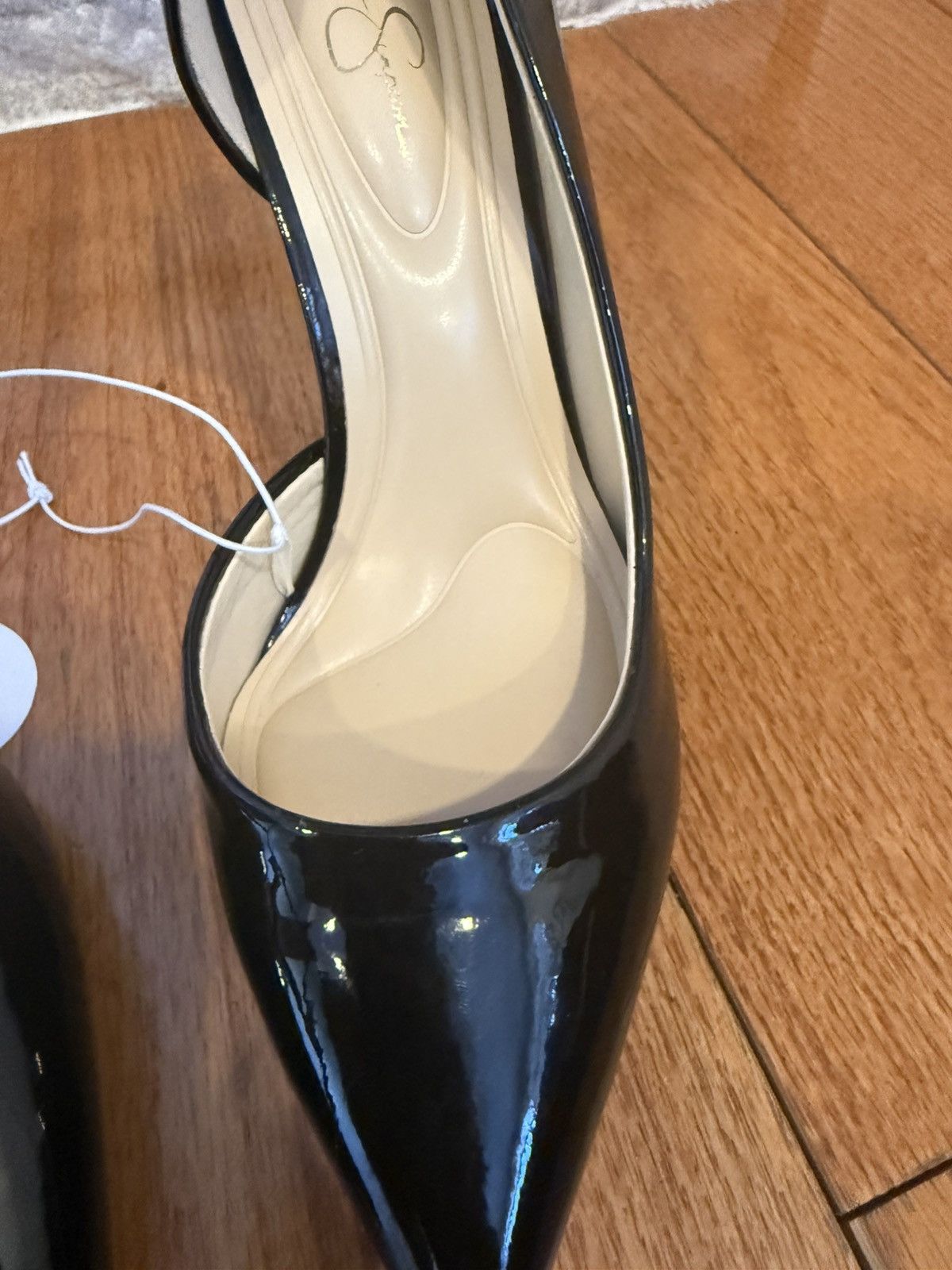 Jessica Simpson Jessica Simpson Glossy Black Heels Size US 6 / IT 36 - 4 Thumbnail