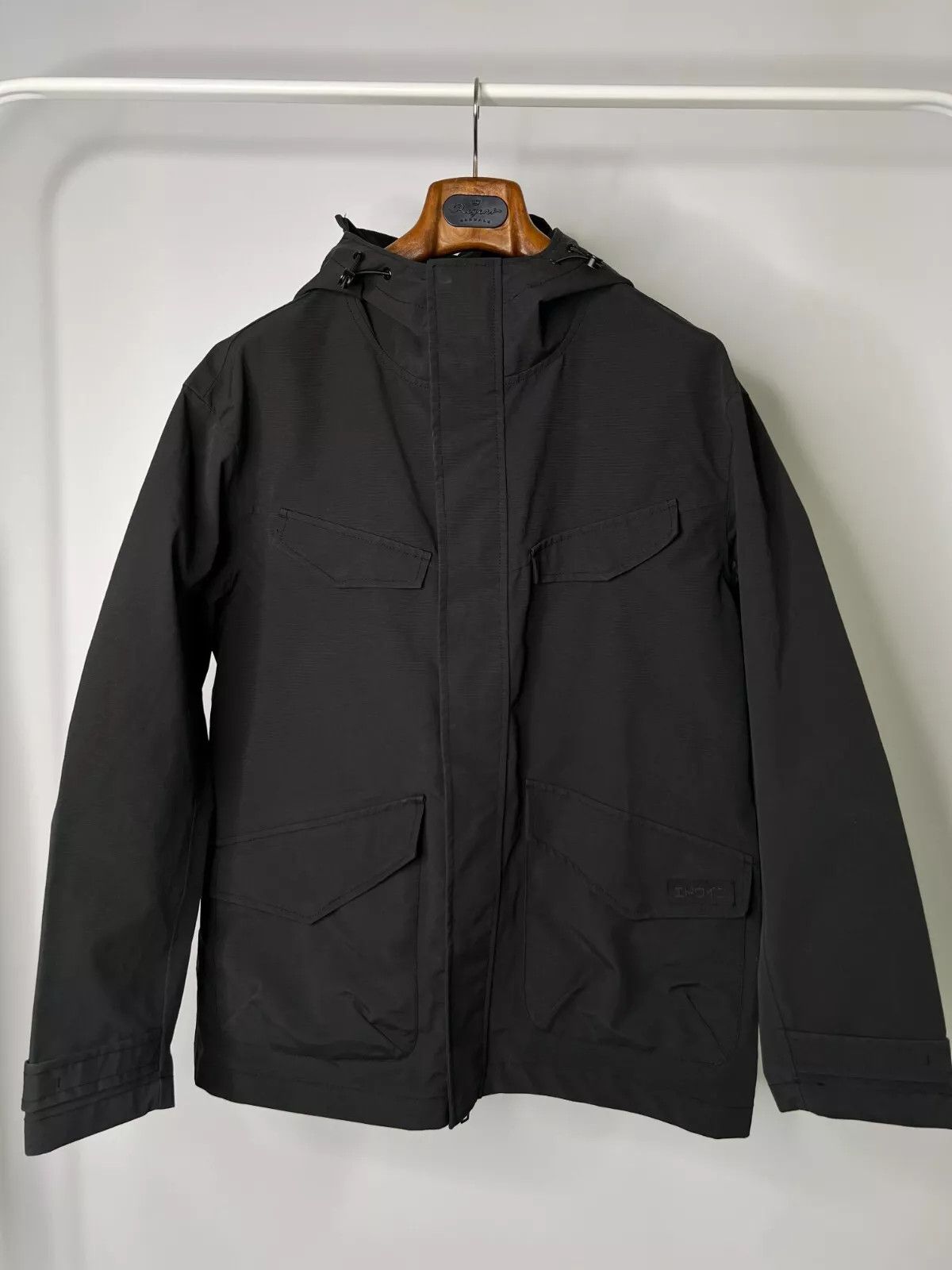 Edwin Edwin Men's Graphite Waterproof Rip Stop Shelter Jacket Size US S / EU 44-46 / 1 - 2 Thumbnail