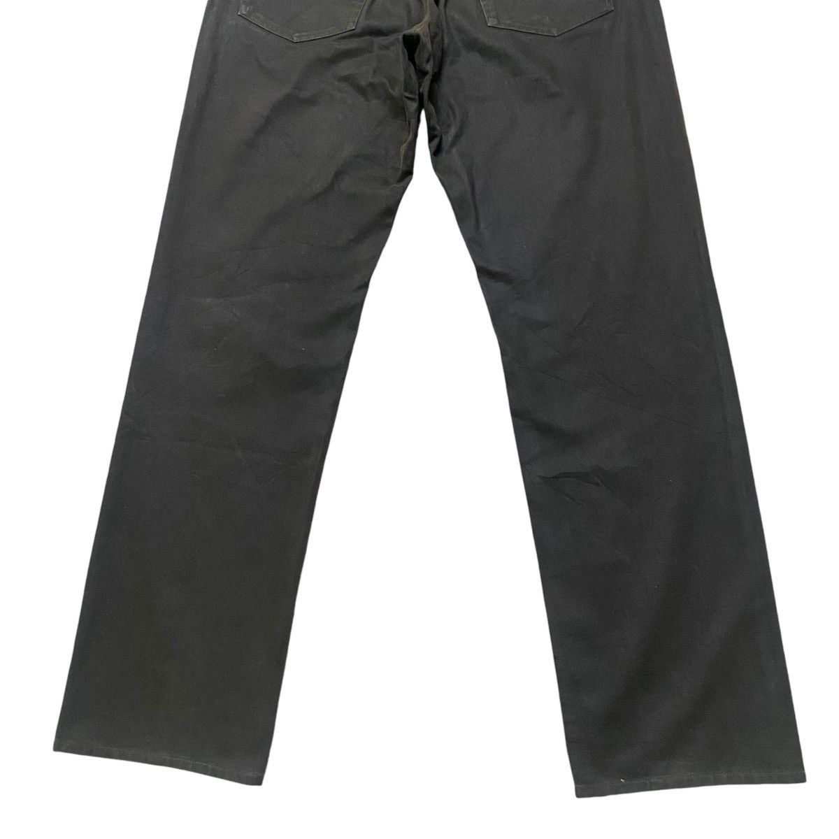 PPFM Vintage PPFM Coated Waxed Baggy Jeans Size US 30 / EU 46 - 12 Thumbnail