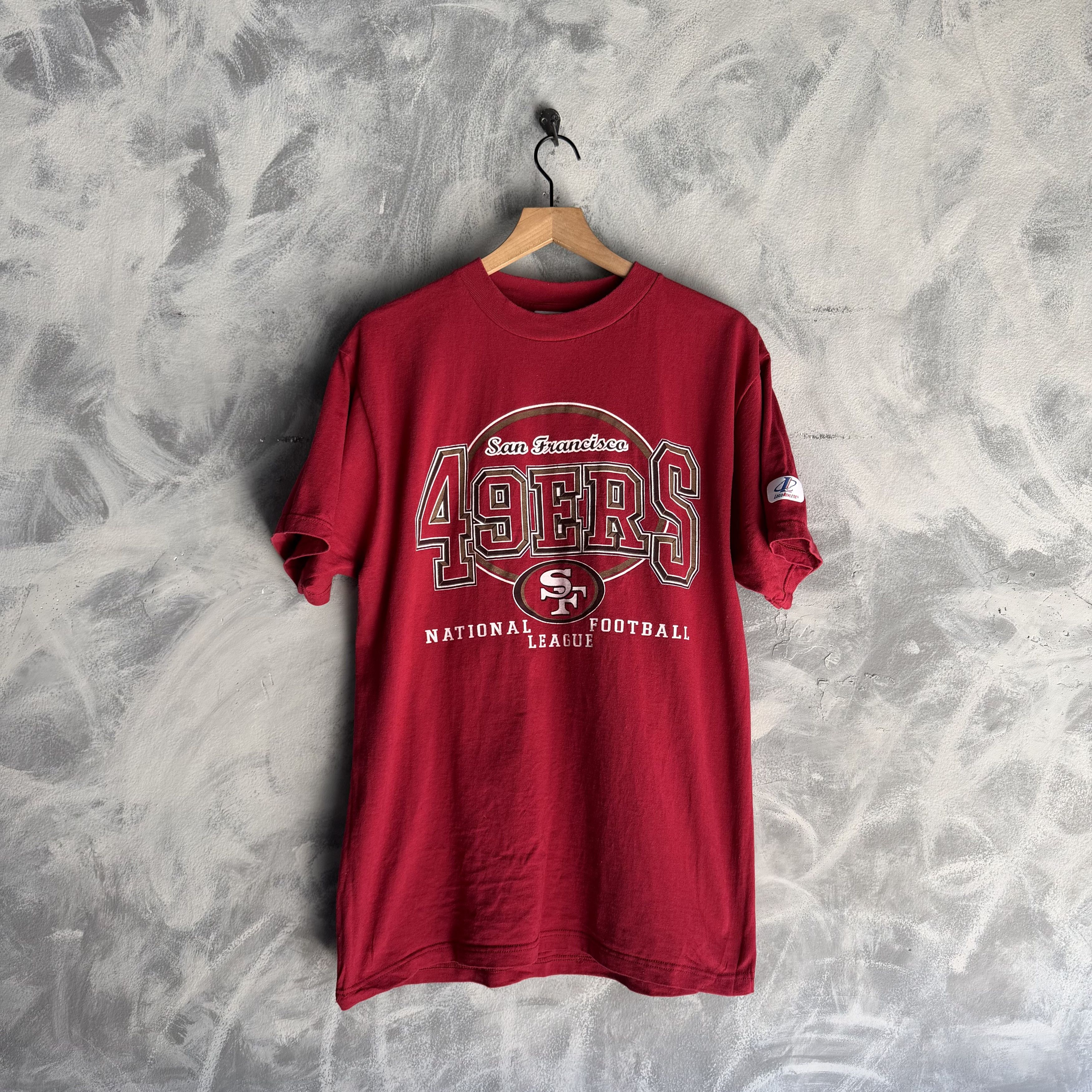 Logo Athletic Vtg San Franciso 49ers T Shirt Red Logo Athletic NFL SL 90s Size US M / EU 48-50 / 2 - 1 Thumbnail