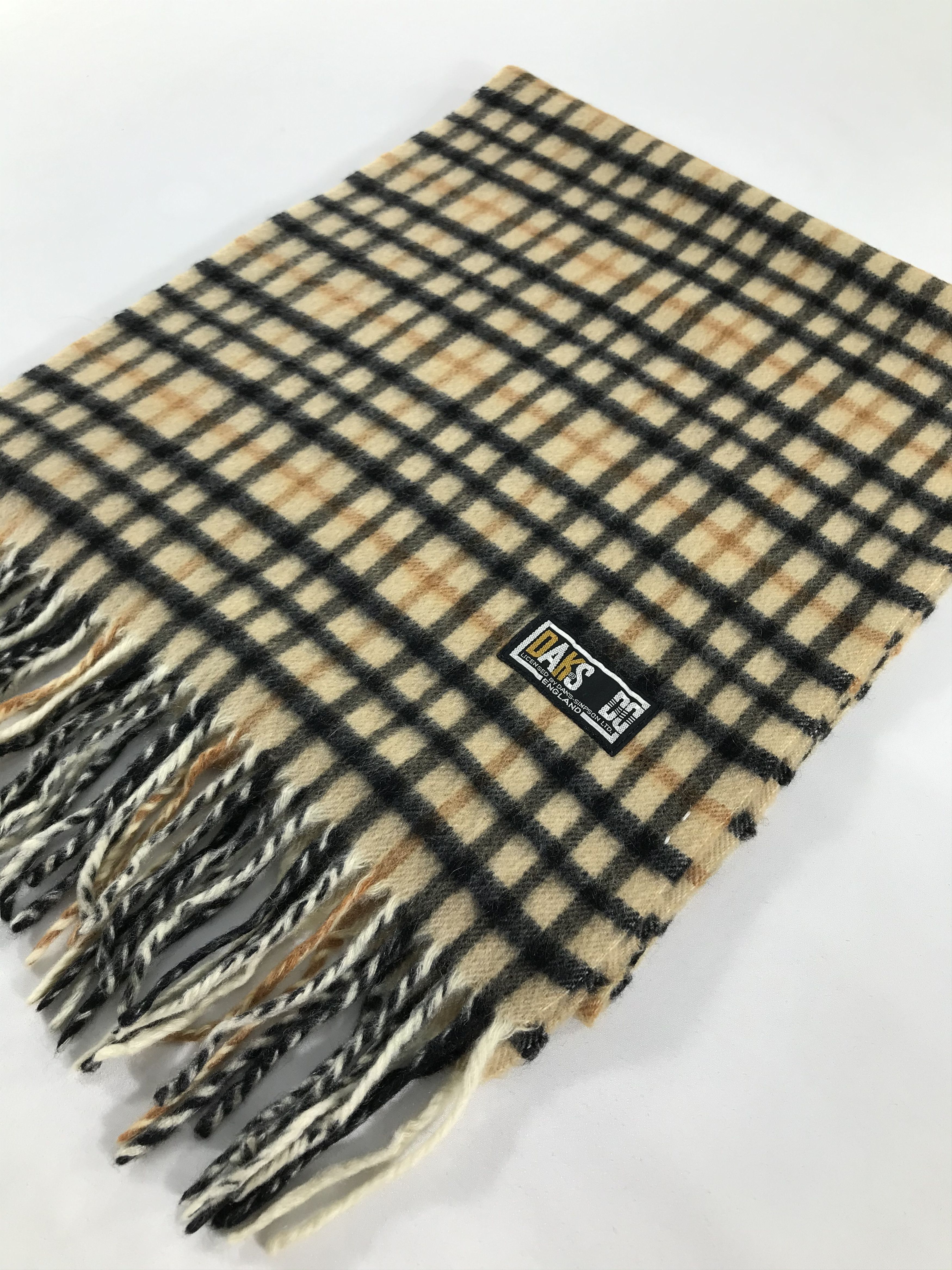 DAKS Vintage Daks Scarf/Muffler/Neckwear MF1417 Size ONE SIZE - 3 Thumbnail