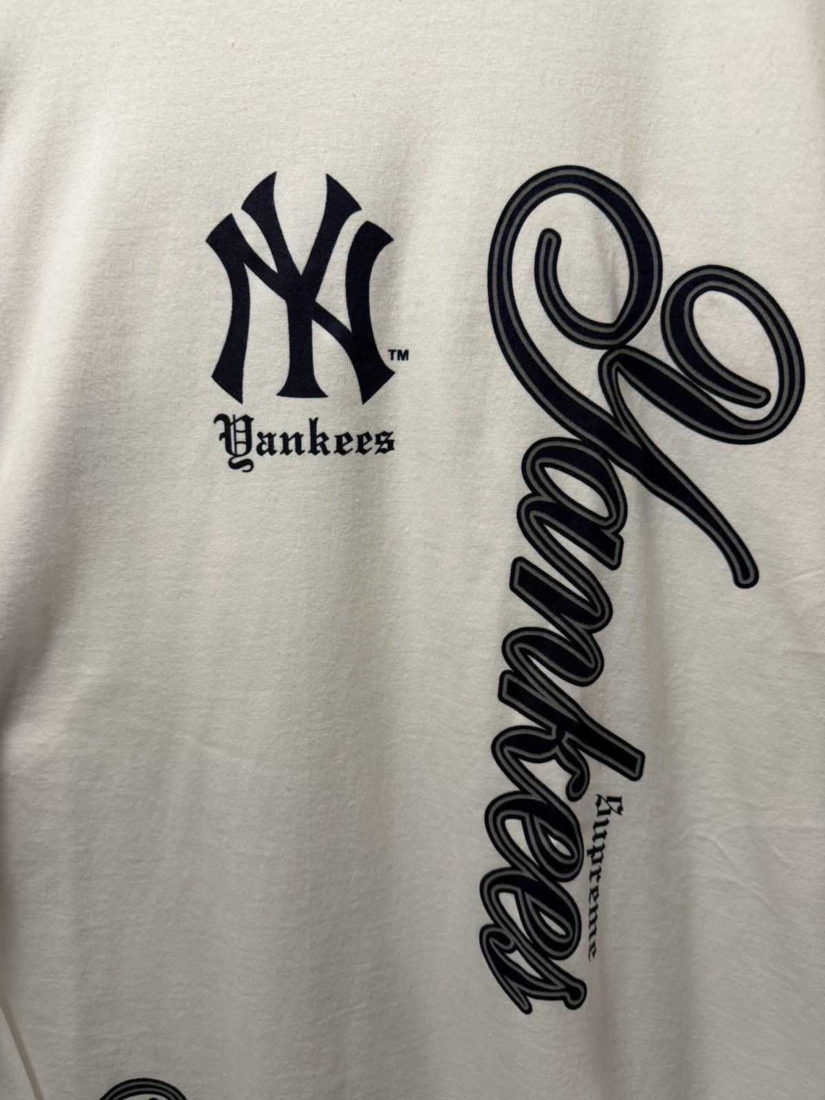 Supreme Supreme MLB Teams NY Tee Size US XL / EU 56 / 4 - 4 Thumbnail